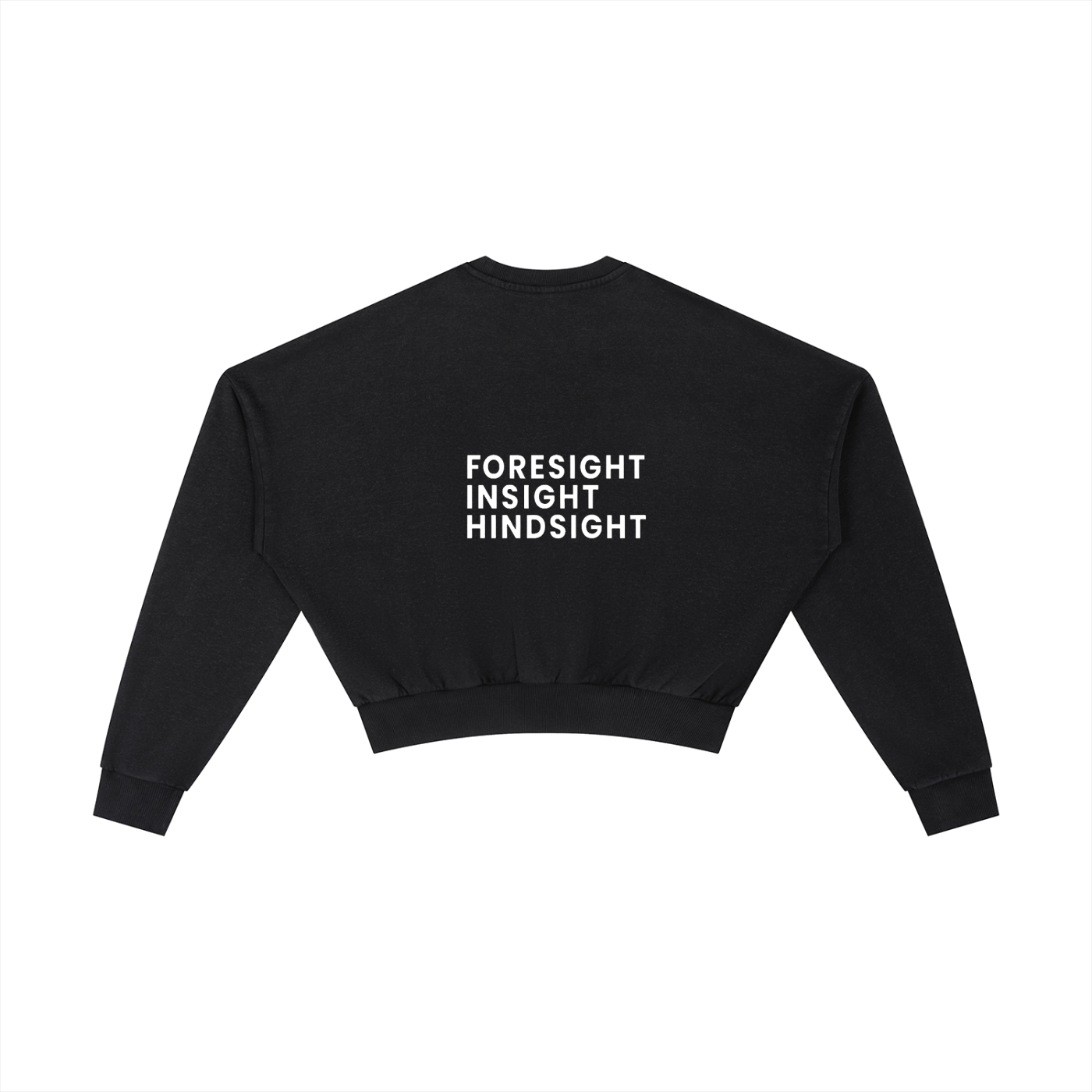 Vintage Washed Cropped Sweatshirt