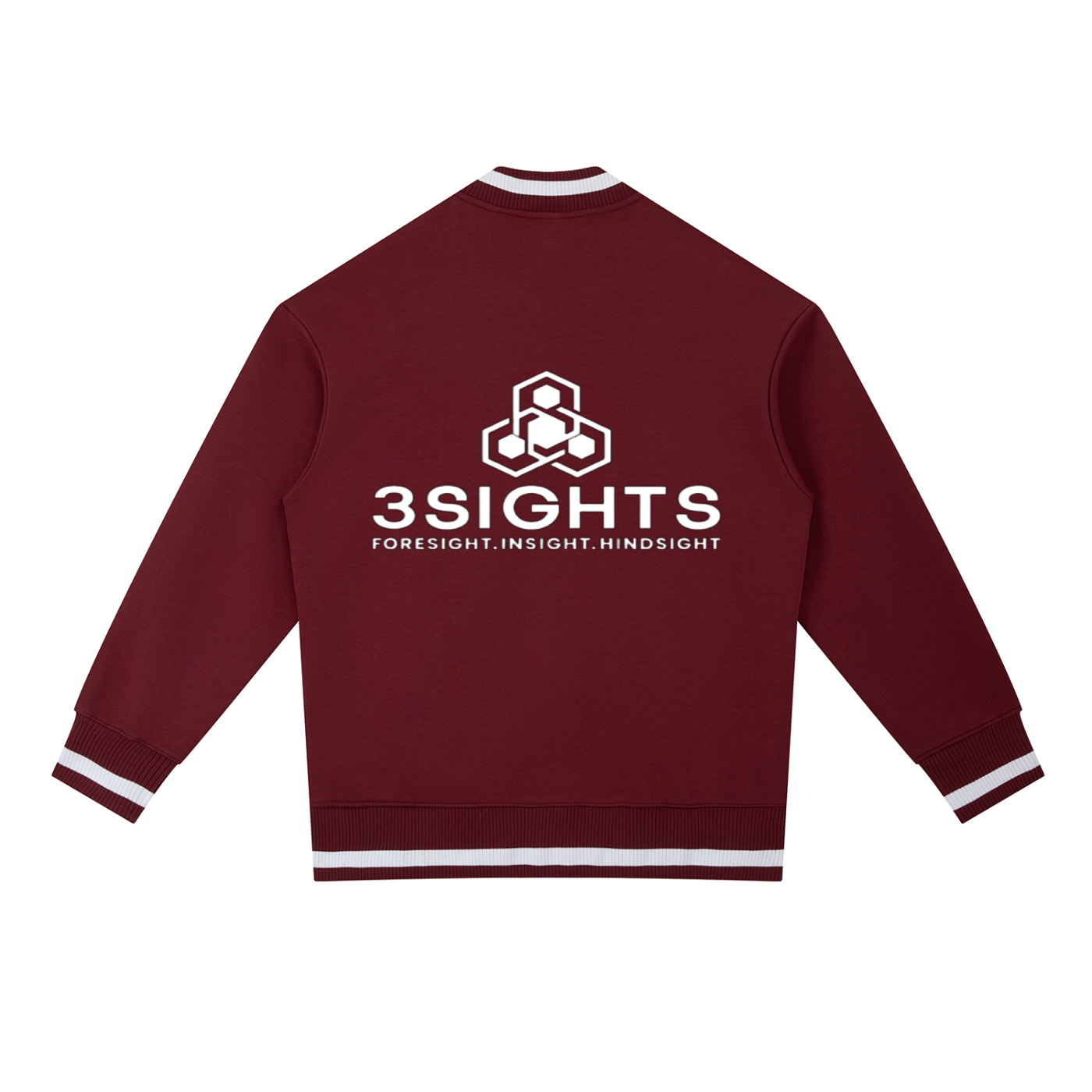 Contrast Piping Zip Bomber Jacket